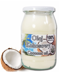 OLEJ KOKOSOWY RAFINOWANY 900 ML